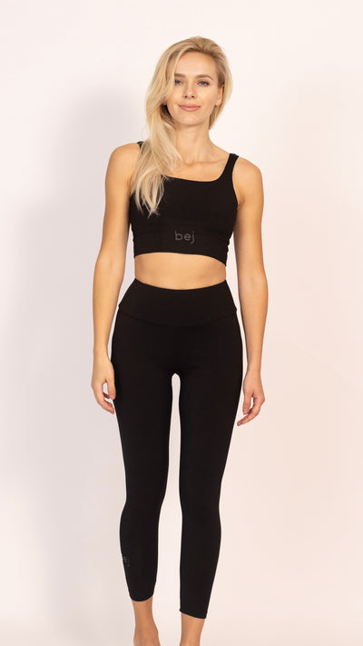 Escapade Black Leggings - Shop women's workout apparel online | Leggings, hoodies, Top & bras | bejactive
